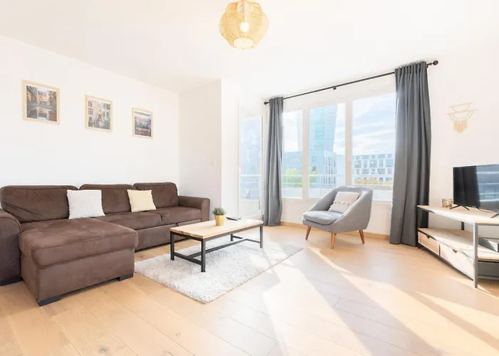 Beautiful Equipped Near Train Parking Appartement Lille